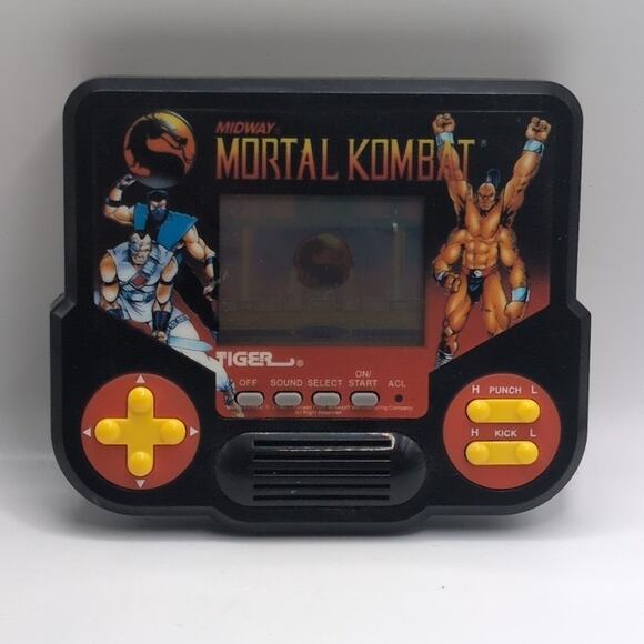 Vintage Used 1988 Tiger Mortal Kombat Handheld Arcade Game Electronics Working - Picture 1 of 3